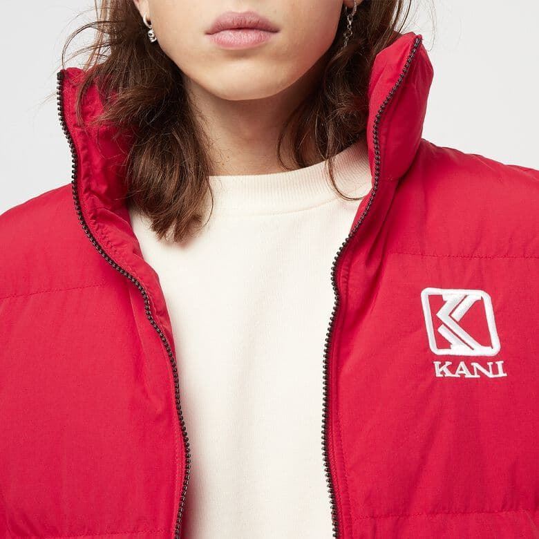 Chaleco KARL KANI KK OG Puffer Vest red - Imagen 3