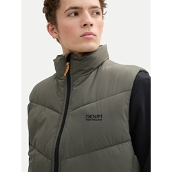 Chaleco Tom Tailor Urban Olive Green - Imagen 1