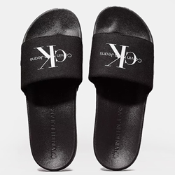 Chanclas Calvin Klein Jeans YM0YM01271 0GJ triple black - Imagen 1