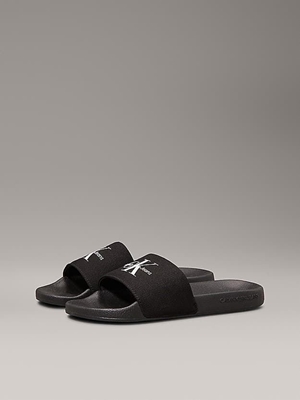 Chanclas Calvin Klein Jeans YW0YW01835 OGM black/bright white - Imagen 2