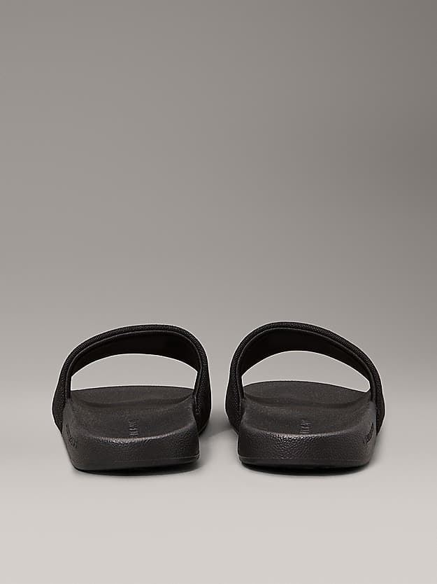 Chanclas Calvin Klein Jeans YW0YW01835 OGM black/bright white - Imagen 3
