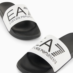 Chanclas EA7 Emporio Armani 7X000108 AF15118 MZ096 White/Black/Black - Imagen 1