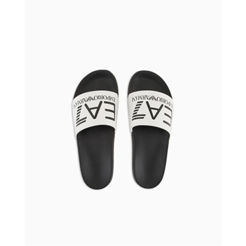 Chanclas EA7 Emporio Armani 7X000108 AF15118 MZ096 White/Black/Black - Imagen 2