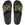 Chanclas EA7 Emporio Armani 7X000108 AF15118 PC001 shiny black/gold - Imagen 1