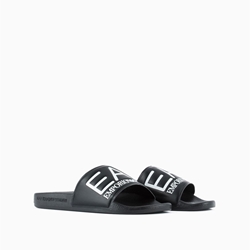 Chanclas EA7 Emporio Armani XCP001 XCC22 00002 BLACK/ SEA WORLD - Imagen 2