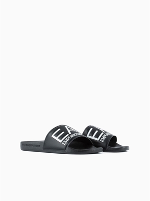 Chanclas EA7 Emporio Armani XCP001 XCC22 00002 BLACK/ SEA WORLD - Imagen 2