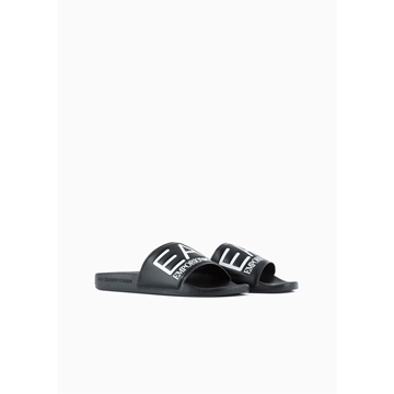 Chanclas EA7 Emporio Armani XCP001 XCC22 00002 BLACK/ SEA WORLD - Imagen 2