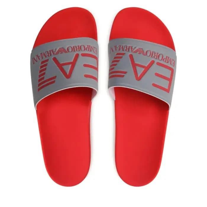 Chanclas EA7 Emporio Armani XCP001 XCC22 S649 RACING RED/ OYSTERMUS SEA WORLD - Imagen 1