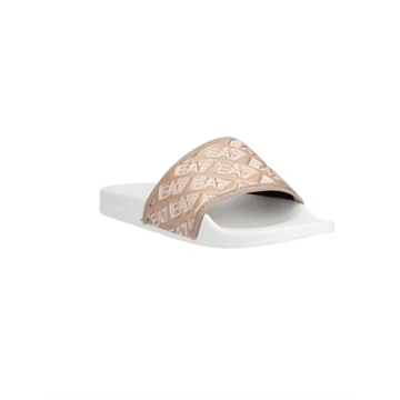 Chanclas EA7 Emporio Armani XCP010 XK340 N341 white/ rose gold - Imagen 2