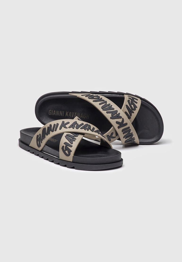 Chanclas GIANNI KAVANAGH GKM007461 Grey Rebel Sliders - Imagen 2