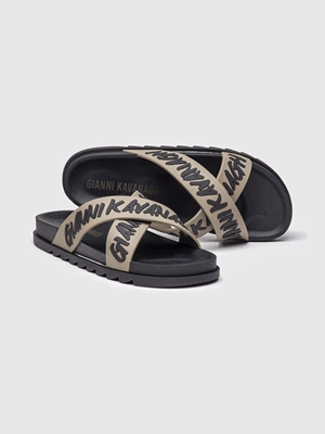 Chanclas GIANNI KAVANAGH GKM007461 Grey Rebel Sliders - Imagen 2