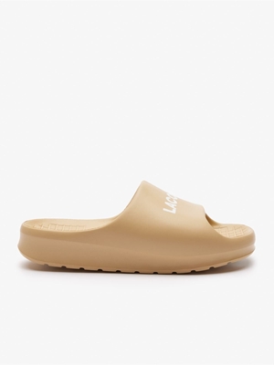 Chanclas Lacoste 47CFA0020 CJ2 Serve slide 2.0 lt brw/lt brw - Imagen 2