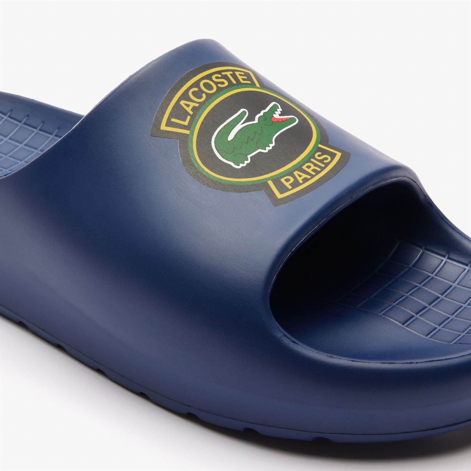 Chanclas Lacoste 47CMA0030 NB0 serve slide 2.0 nvy/blk - Imagen 1