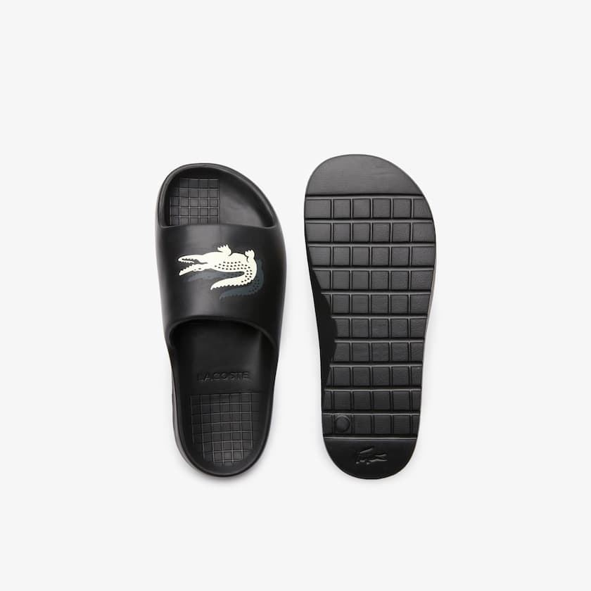 Chanclas Lacoste 74CFA0005454 Serve Slide 2.0 blk/off wht - Imagen 1