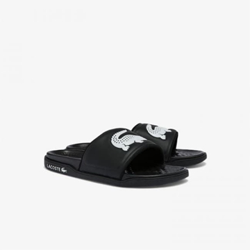 Chanclas Lacoste CROCO DUALISTE 43CMA0020 312 blk/wht - Imagen 1