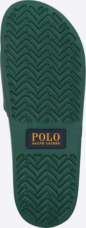 Chanclas Polo Ralph Lauren Polo Slide verde - Imagen 2