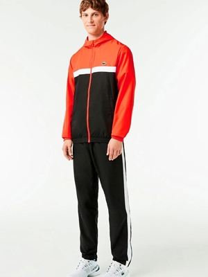 Chandal Lacoste WH1793 00 MPI sunrise/ noir-blanc - Imagen 1