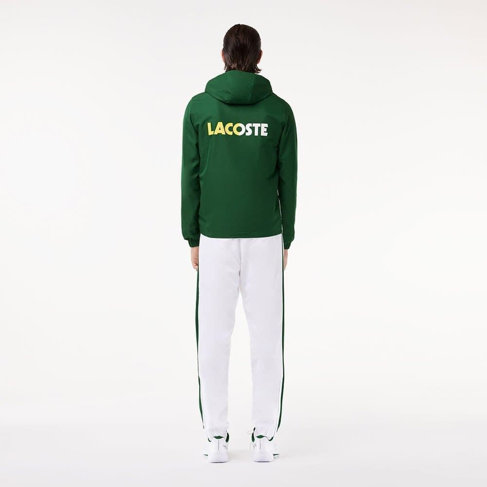 Chándal Lacoste WH7566 00 LXK vert/blac-vert - Imagen 2