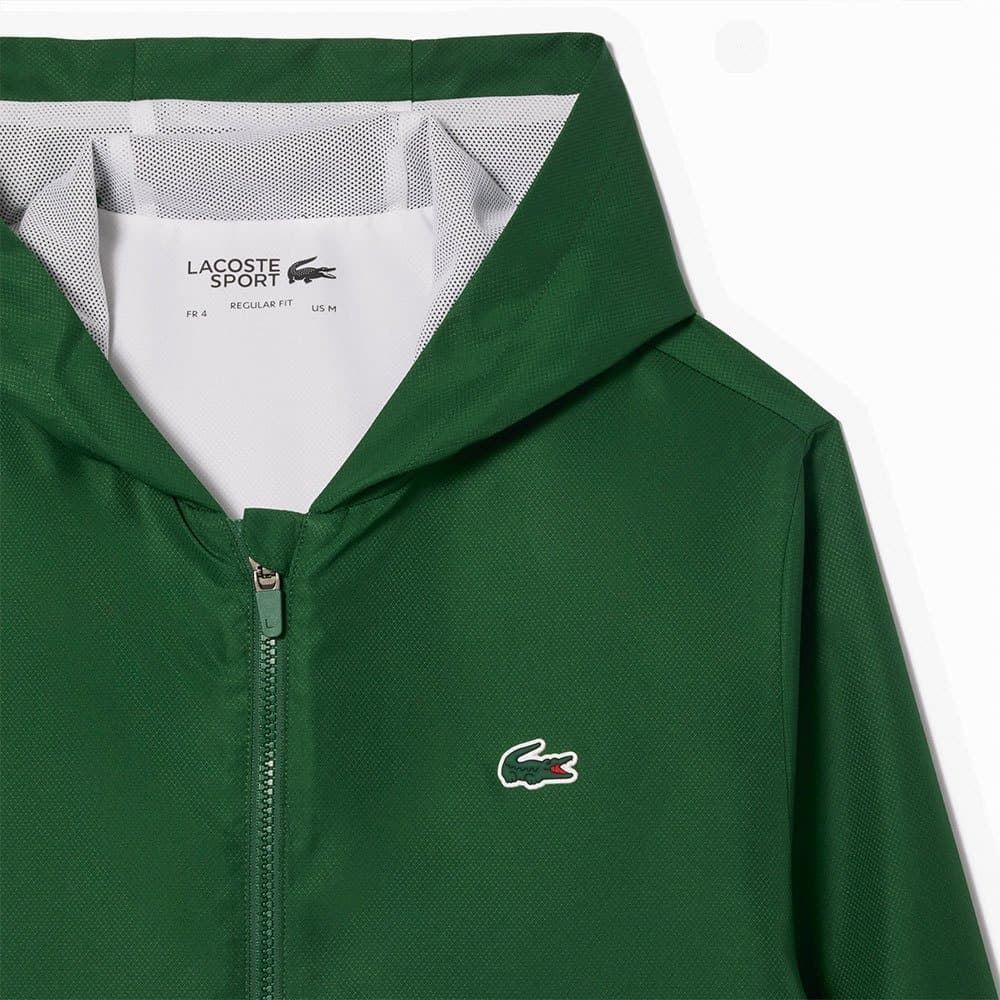 Chándal Lacoste WH7566 00 LXK vert/blac-vert - Imagen 4