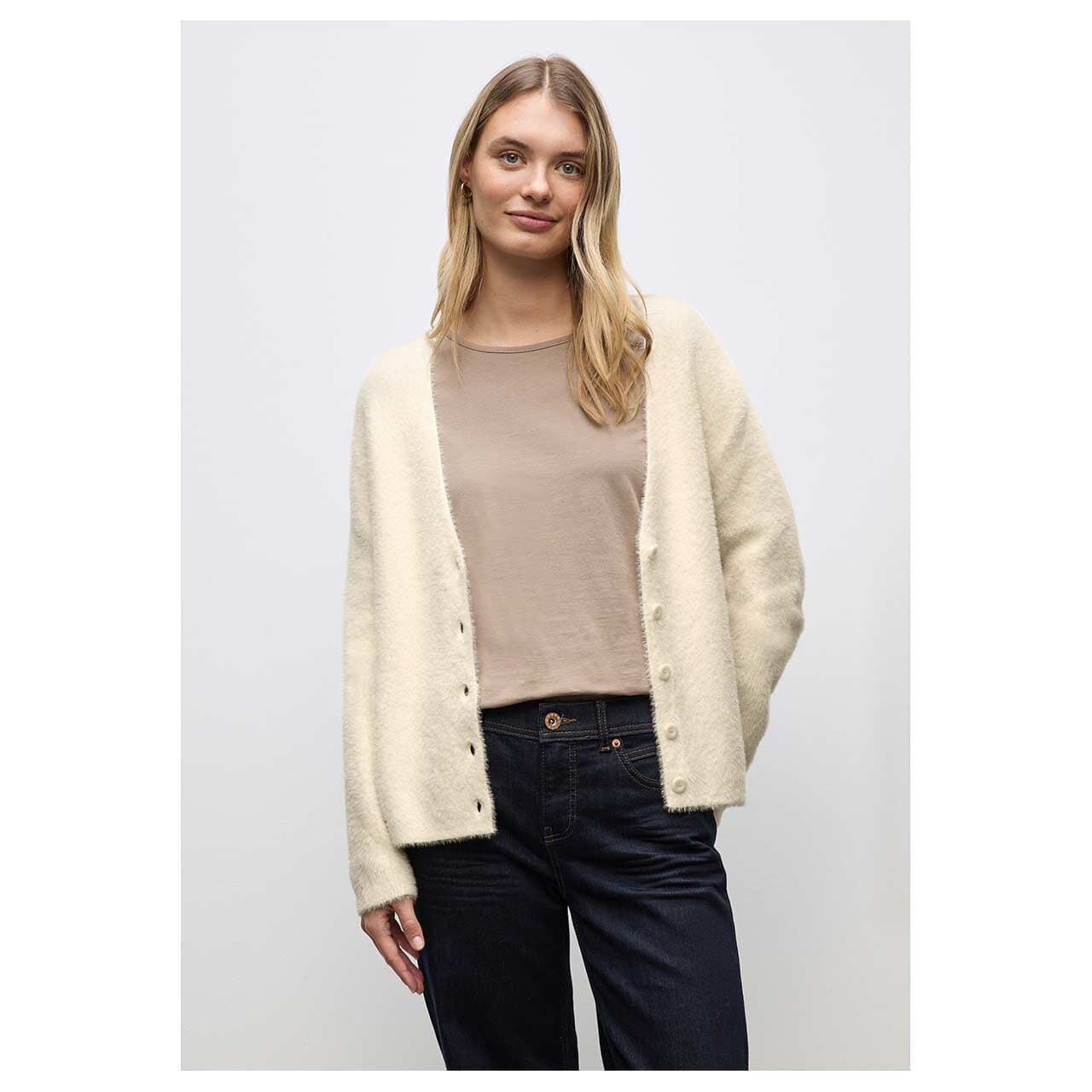 Chaqueta Jersey Street One 253980 16351 Soft Beige - Imagen 4