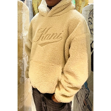Chaqueta Karl Kani Cursive Varsity Teddy Os KA9481KM254-029-1 - Imagen 1