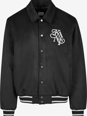 Chaqueta Karl Kani Legacy Faux Suede Bowling KA9491 KM254-037-1 - Imagen 1