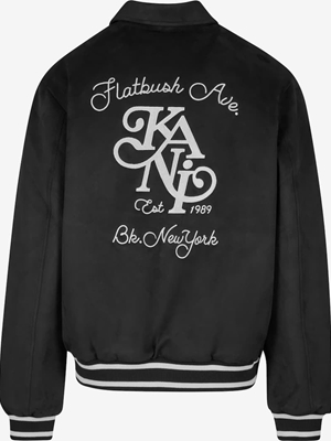 Chaqueta Karl Kani Legacy Faux Suede Bowling KA9491 KM254-037-1 - Imagen 2