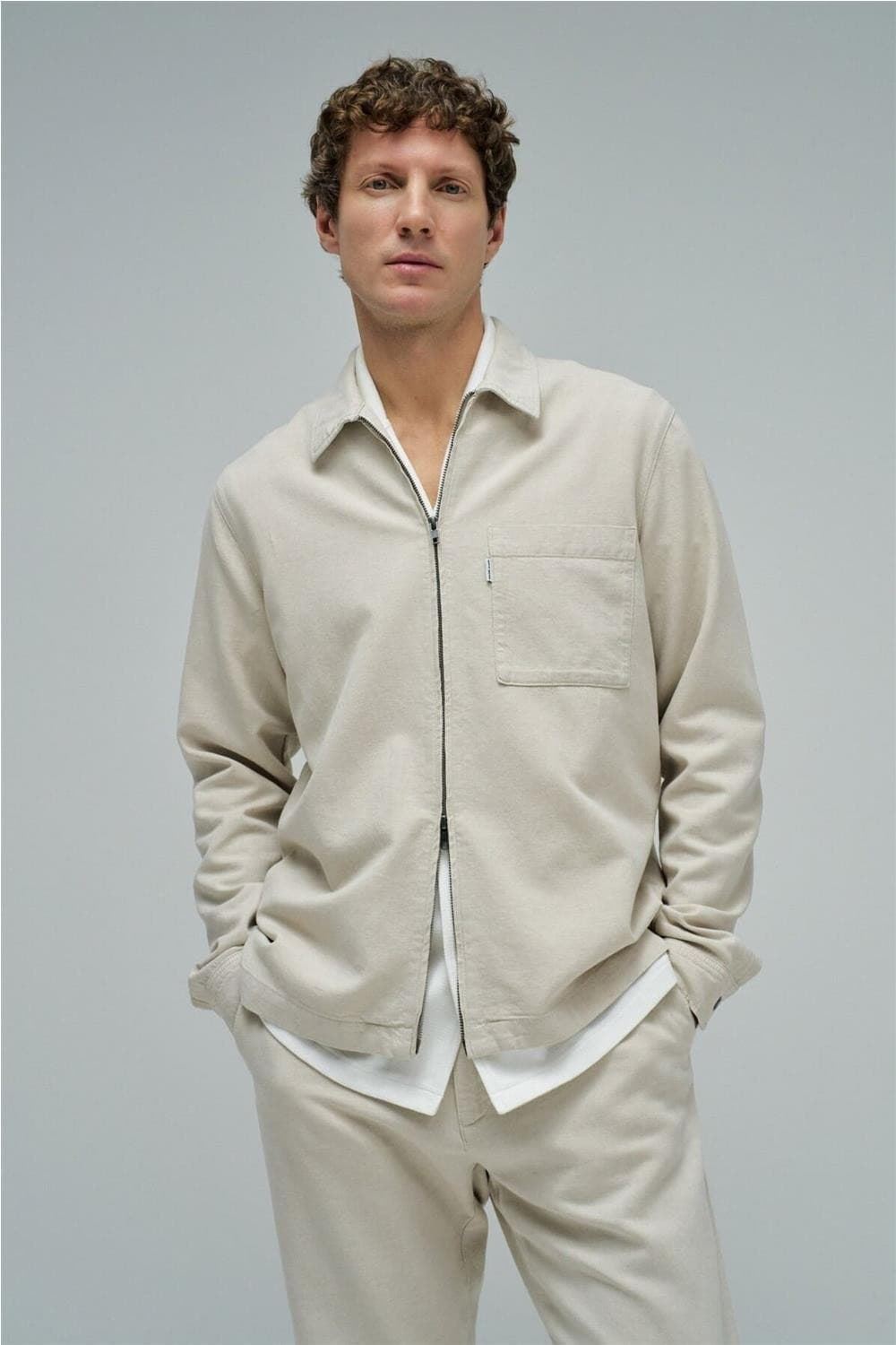 Chaqueta SALSA JEANS 21010819 110 beige - Imagen 1
