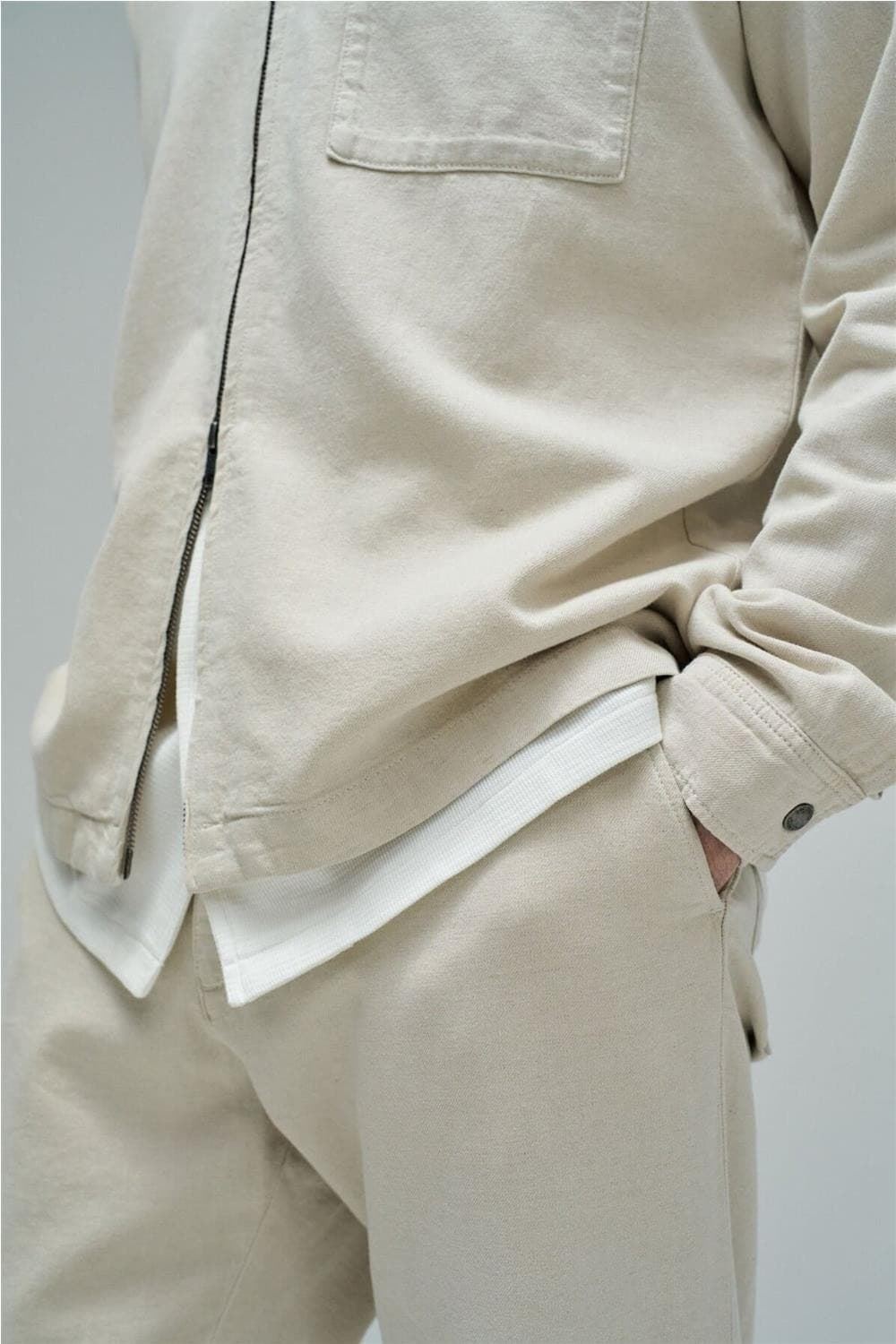 Chaqueta SALSA JEANS 21010819 110 beige - Imagen 4
