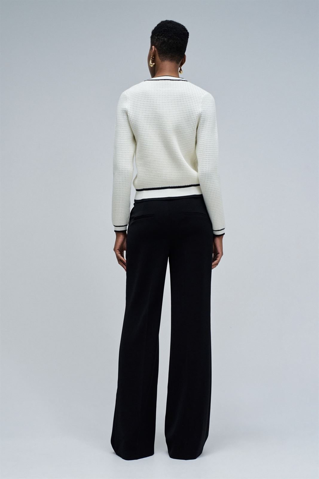 Chaqueta Salsa Jeans Chanel Style Light Pearl - Imagen 3