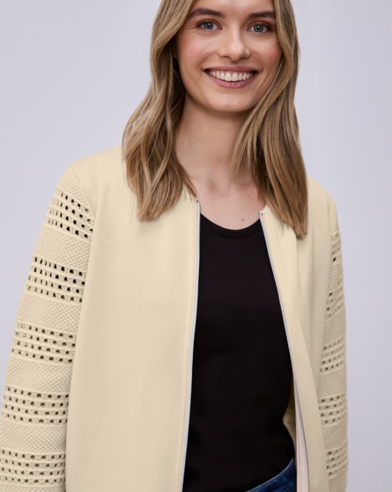 Chaqueta STREET ONE 324795 17499 smoke beige - Imagen 1