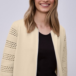 Chaqueta STREET ONE 324795 17499 smoke beige - Imagen 1