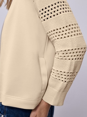 Chaqueta STREET ONE 324795 17499 smoke beige - Imagen 2