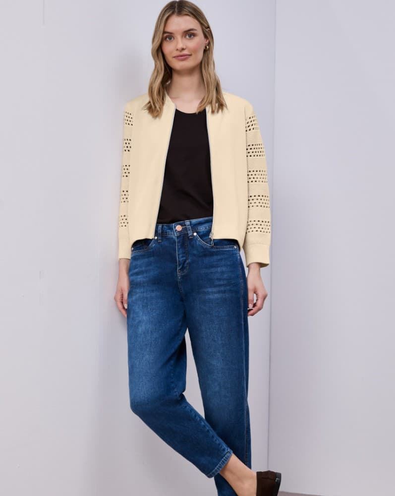 Chaqueta STREET ONE 324795 17499 smoke beige - Imagen 3