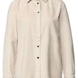 Chaqueta Street One Beige Coruroy Longblouse 345977 16916 - Imagen 1