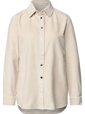 Chaqueta Street One Beige Coruroy Longblouse 345977 16916 - Imagen 1