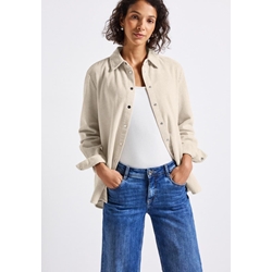 Chaqueta Street One Beige Coruroy Longblouse 345977 16916 - Imagen 2