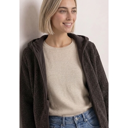 Chaqueta Street One Teddy Black Coffee 325734 17874 - Imagen 1