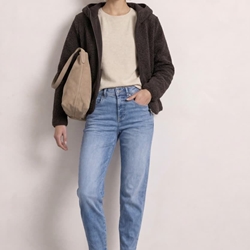 Chaqueta Street One Teddy Black Coffee 325734 17874 - Imagen 2