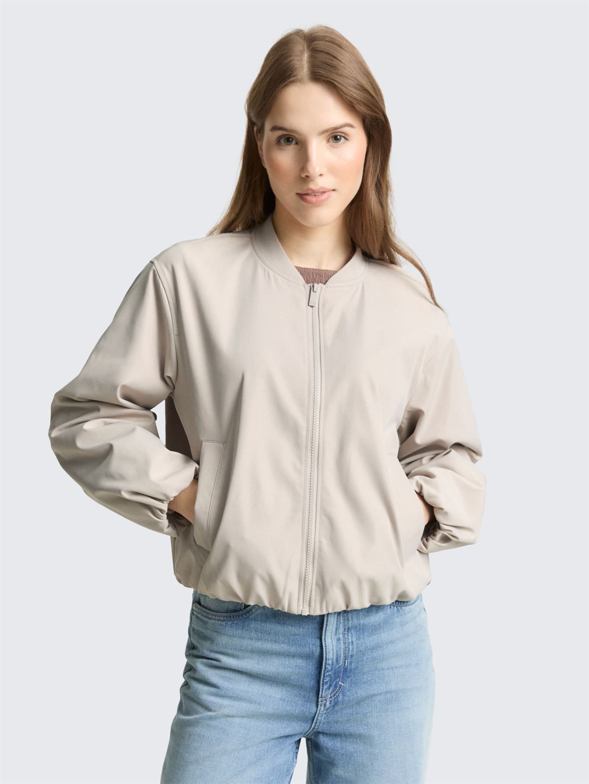 Chaqueta Tom Tailor Cloud Grey 1050245 30026 - Imagen 1