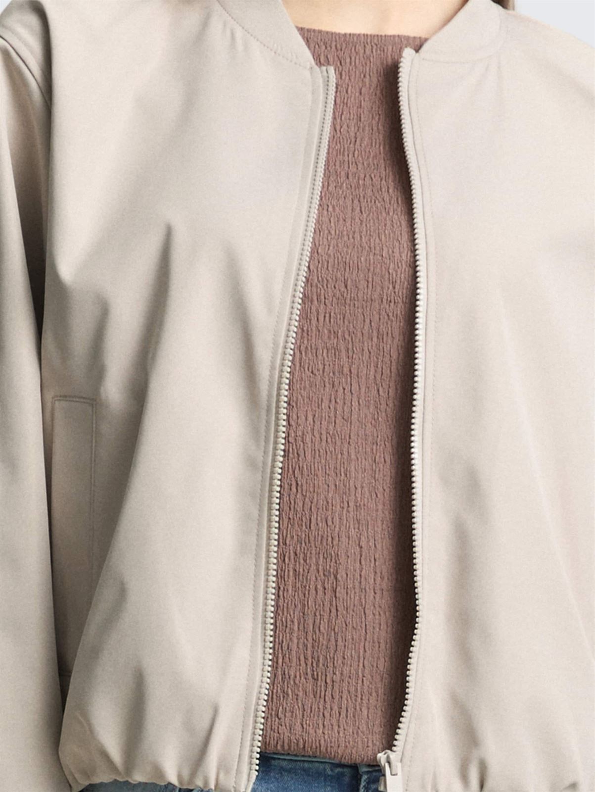 Chaqueta Tom Tailor Cloud Grey 1050245 30026 - Imagen 3