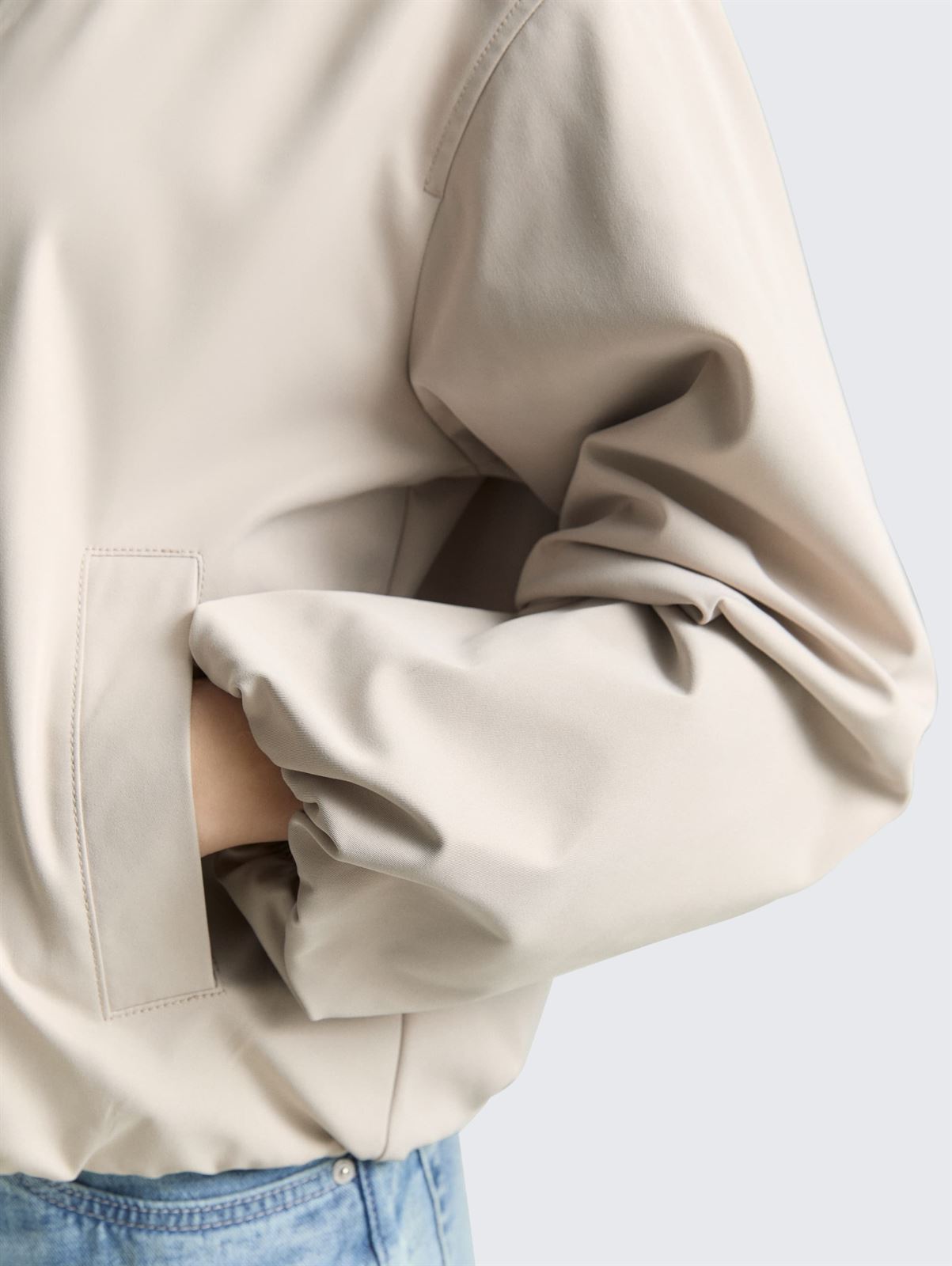 Chaqueta Tom Tailor Cloud Grey 1050245 30026 - Imagen 5