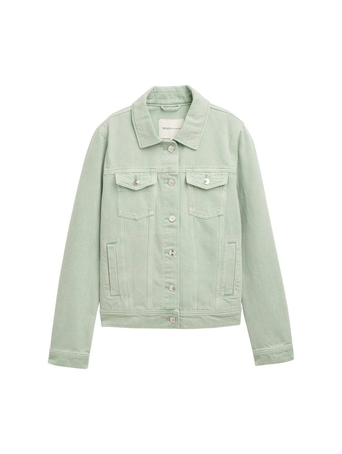 Chaqueta Tom Tailor Color Denim Fresh Mint Green 1045526 13632 - Imagen 1