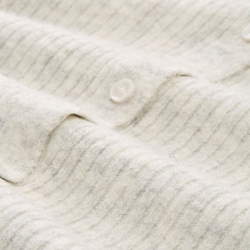 Chaqueta Tom Tailor Knit Cosy Rib Marble Beige Melange 1049062 10396 - Imagen 2