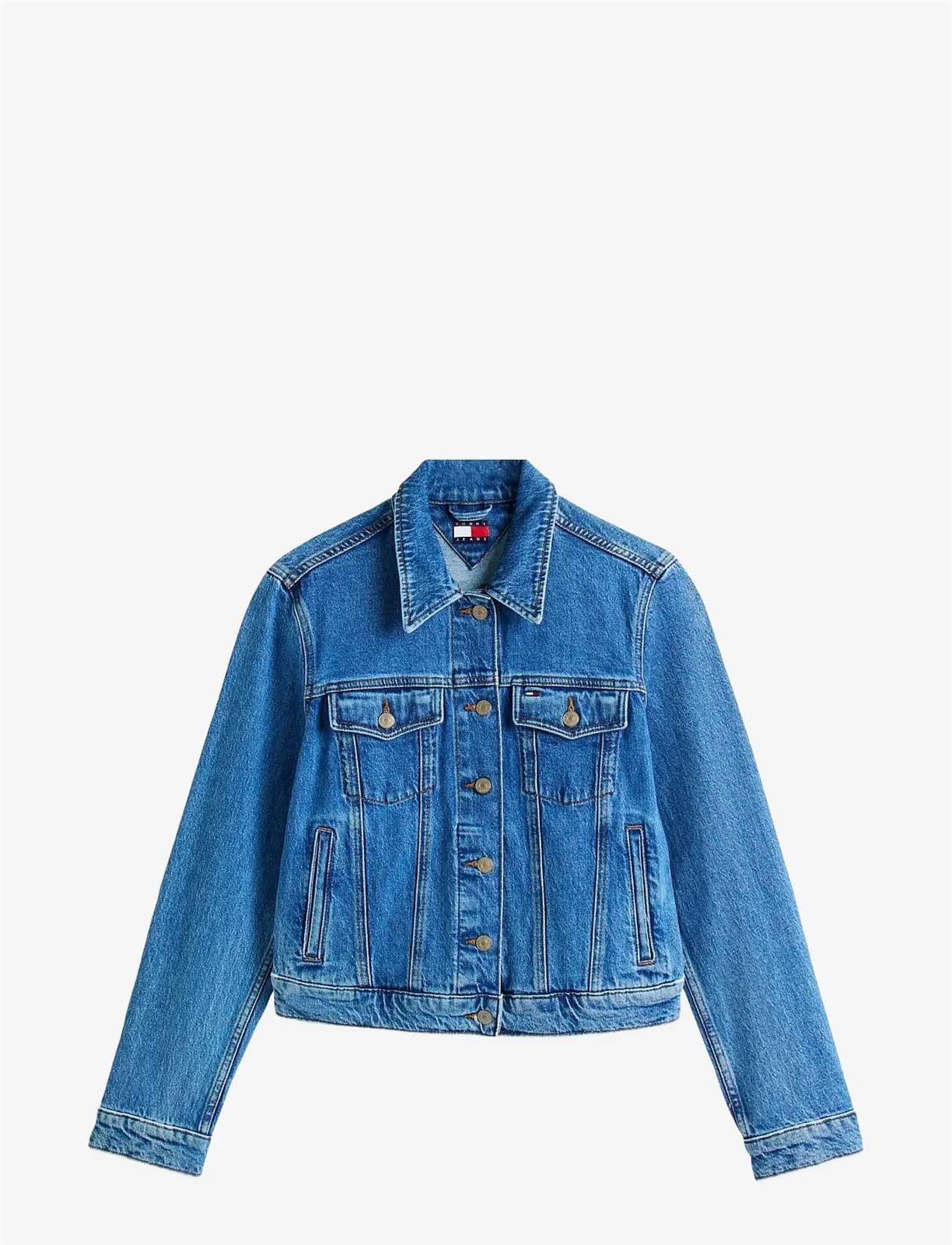 Chaqueta Tommy Jeans Classic Trucker Jacket DW0DW214141 1A5 - Imagen 1