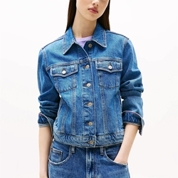 Chaqueta Tommy Jeans Classic Trucker Jacket DW0DW214141 1A5 - Imagen 2