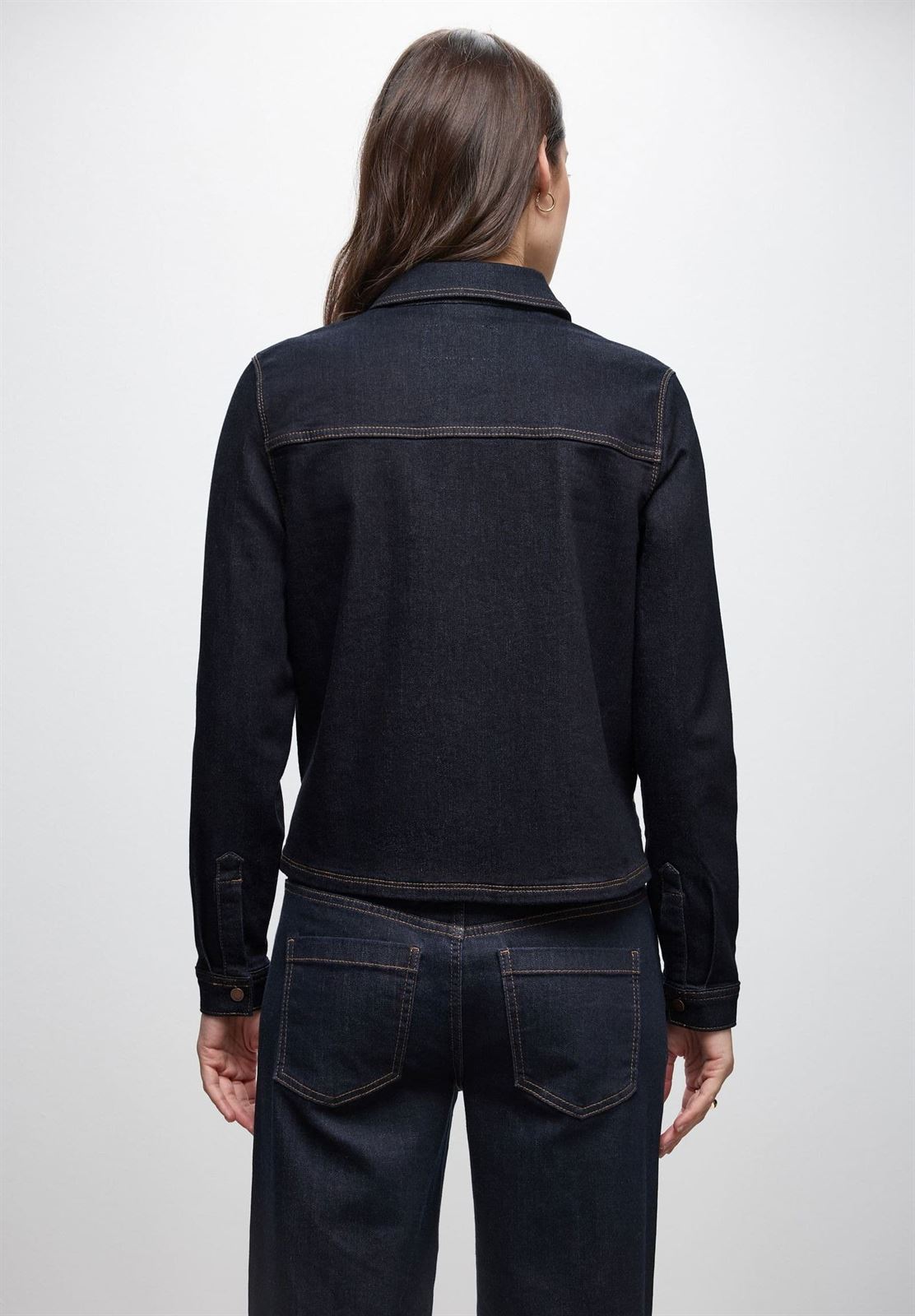 Chaqueta Vaquera Street One Style Blouse Rinse Blue 346057 17425 - Imagen 4