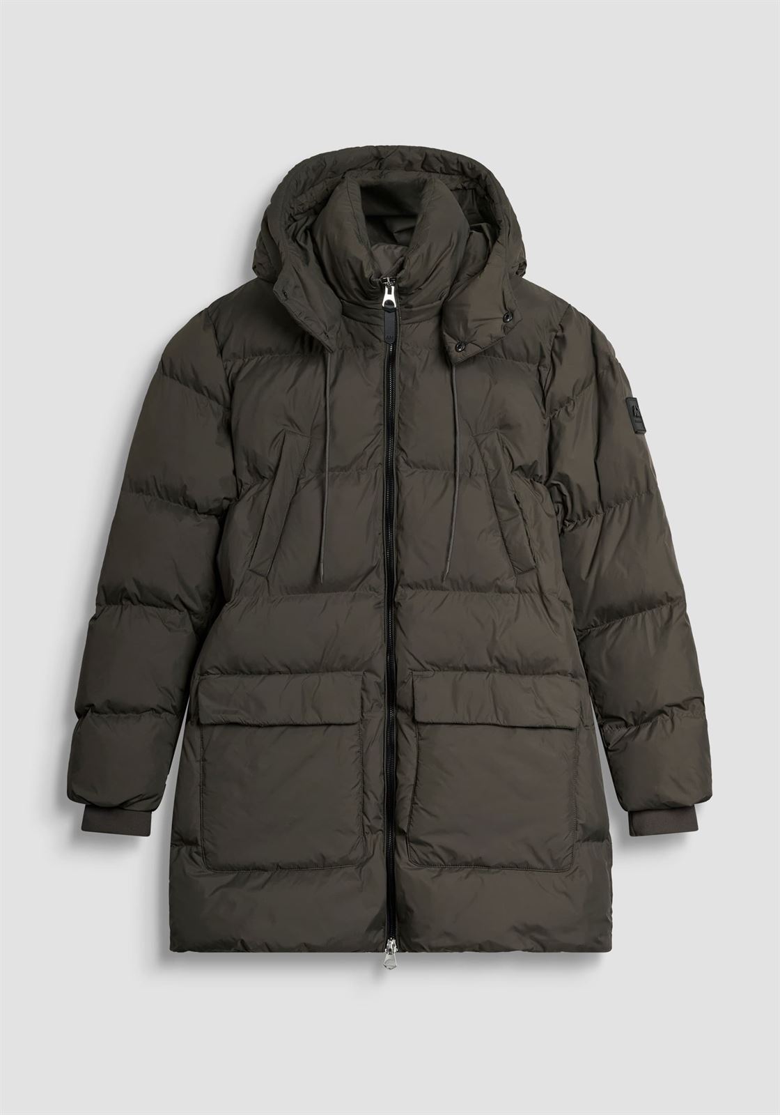 Chaquetón Antony Morato Regular Fit in Calenderino Verde Militar Oscuro MMCO00945 FA600271 4089 - Imagen 1