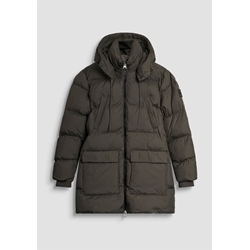 Chaquetón Antony Morato Regular Fit in Calenderino Verde Militar Oscuro MMCO00945 FA600271 4089 - Imagen 1