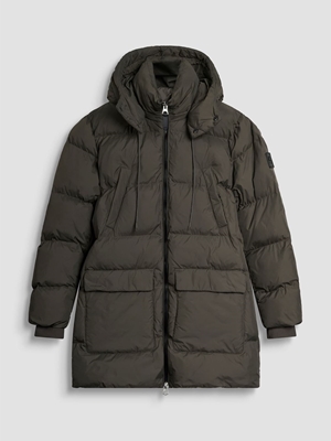 Chaquetón Antony Morato Regular Fit in Calenderino Verde Militar Oscuro MMCO00945 FA600271 4089 - Imagen 1